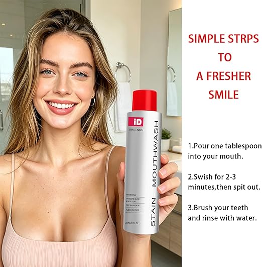 Hismile iD Stain Whitening Mouthwash