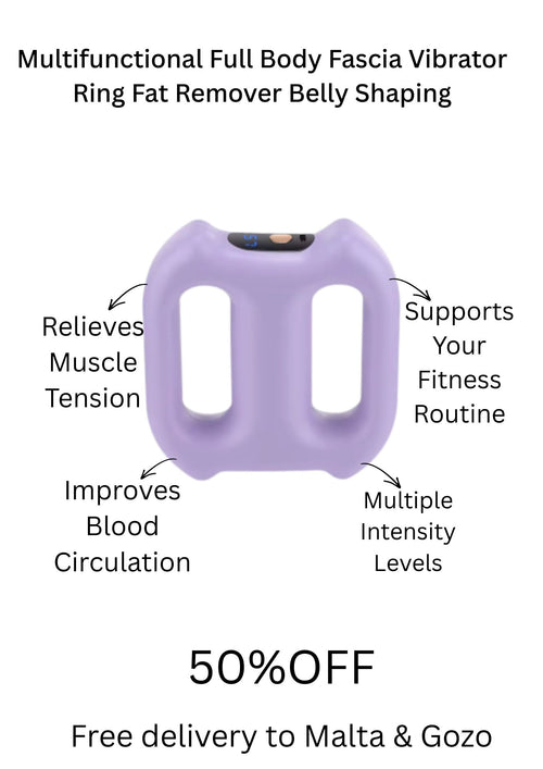 Multifunctional Full Body Fascia Vibrator Ring Fat Remover