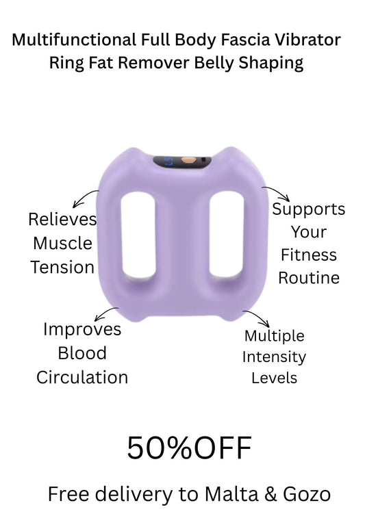 Multifunctional Full Body Fascia Vibrator Ring Fat Remover